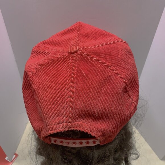 Vintage 1984 NC State Wolfpack Corduroy Snapback Hat USA - Picture 5 of 11